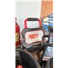 Image 6 : GROUP OF ASSORTED AUTOMOTIVE ITEMS - SNAP ON LED LIGHT, 2 BOTTLE JACKS, PAIR OF JACK STANDS, PICKUP