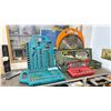 Image 1 : DRILL & DRIVER SET, LARGE SOCKET SET, IMPACT TOOL SET & 14" SAW BLADE