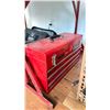 Image 2 : GROUP OF 2 METAL CRAFTSMAN + 2 PLASTIC EMPTY TOOL BOXES, HUSKY TOOL BAG, 4 WHEEL DOLLY, &