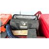 Image 4 : GROUP OF 2 METAL CRAFTSMAN + 2 PLASTIC EMPTY TOOL BOXES, HUSKY TOOL BAG, 4 WHEEL DOLLY, &