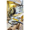 Image 2 : DEWALT DW713 COMPOUND MITER SAW WITH 8'L WOODEN SAW BENCH  * CONTENTS OF BENCH NOT INCLUDED *