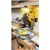Image 3 : DEWALT DW713 COMPOUND MITER SAW WITH 8'L WOODEN SAW BENCH  * CONTENTS OF BENCH NOT INCLUDED *