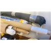 Image 2 : LARGE GROUP OF ROLLS OF FIBREGLASS, VINYL, NEOPRENE, INSULATING FILM, RUBBER POOL LINER, WORBLA &