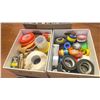 Image 2 : 2 BOXES OF ASSORTED TAPE & VELCRO STRIPPING