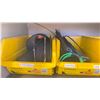 Image 9 : GLOBAL GREY METAL 2 DOOR CABINET FILLED WITH RIGGING - SHACKLES. ROPE, PULLEYS, AIRCRAFT CABLE,