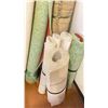 Image 3 : GROUP OF ASSORTED PARTIAL ROLLS OF CARPETING, UNDERLAY & 1 AREA SHAG RUG
