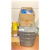 Image 2 : LARGE GROUP OF ASSORTED SAFETY EQUIPMENT + PPE WITH GREY 3 DRAWER MOBILE FILING CABINET