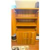 Image 3 : CONTEMPORARY MOCHA 2 DRAWER BEDROOM ARMOIRE DRESSER