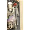Image 5 : GREY METAL STORAGE CABINET FILLED WITH ASSORTED MECHANICAL HARDWARE - APPROX. 3'W X 4.5'H X 1'D