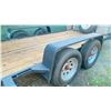 Image 7 : 2012 CARRYALL FLATDECK TRAILER, BLACK,  VIN 2P9EL2214CA048145