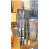 Image 1 : 2 PAIRS OF DOWNHILL SKIS 190'S & FISCHER 160'S