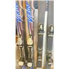 Image 3 : 2 PAIRS OF DOWNHILL SKIS 190'S & FISCHER 160'S