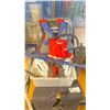Image 1 : GROUP OF OUTDOOR SPORTS EQUIPMENT - LIFE JACKETS, BICYCLE HELMETS, SPEAR GUN, WET SUIT, INFLATABLE