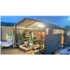 Image 4 : ARROW 12' X 20' METAL SHED CARPORT WITH BOX OF ACCESSORIES & OWNERS MANUAL