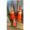 Image 1 : GROUP OF 3 SAFETY TRAFFIC CONES