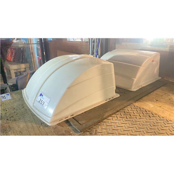 PAIR OF RV VENT COVERS