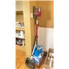 Image 1 : PINK DYSON V86 MOTORHEAD CORDLESS STICK VAC, 2 MAGIC MOP SETS & A BROOM + DUSTPAN