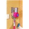 Image 3 : PINK DYSON V86 MOTORHEAD CORDLESS STICK VAC, 2 MAGIC MOP SETS & A BROOM + DUSTPAN