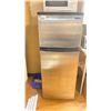 Image 1 : SUNBEAM 2 DOOR STAINLESS STEEL/ BLACK APARTMENT SIZE REFRIGERATOR
