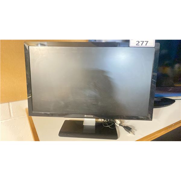GATEWAY 24" COMPUTER MONITOR WITH POWER CORD