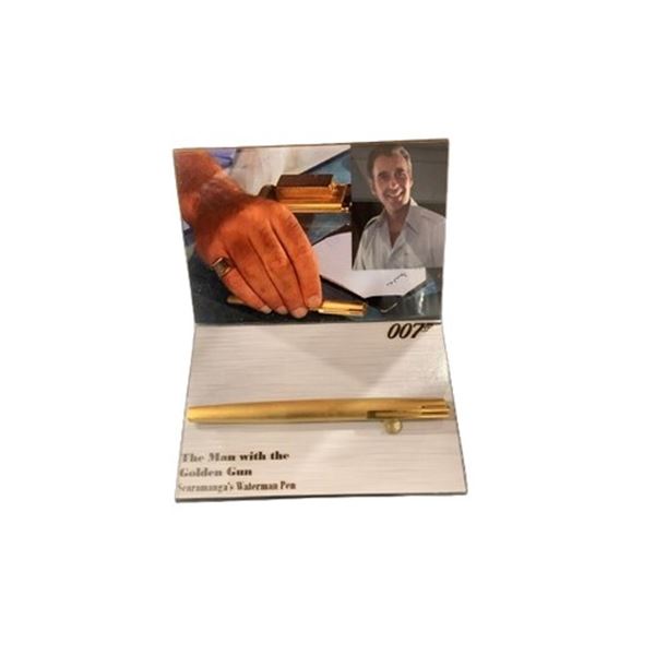 James Bond 007 The Man with the Golden Gun Scaramanga Waterman Pen