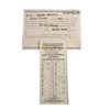 Image 1 : Django Unchained Dr. King Schultz (Christoph Waltz) Slave Paperwork Movie Props