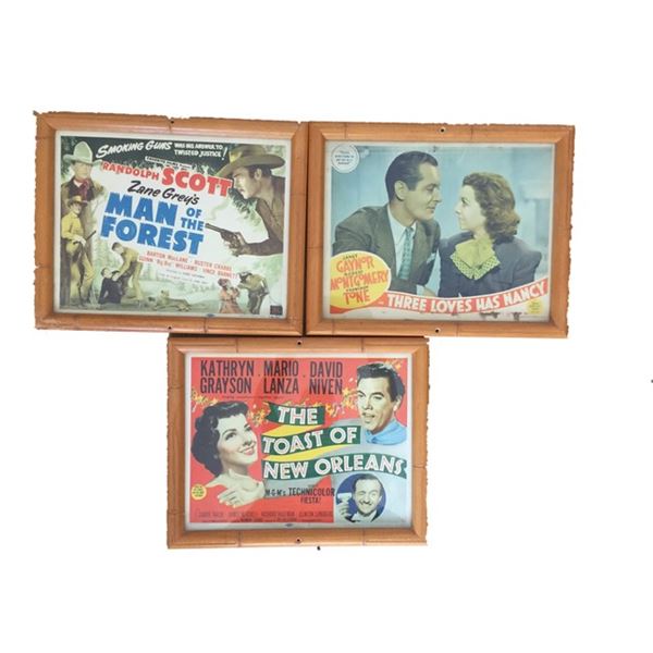 Debbie Reynolds Mini Movie Posters Set