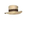 Image 2 : Silence of the Lambs Hannibal Lector (Anthony Hopkins) Straw Hat Movie Props