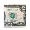 Image 3 : Elvis Presley Signed Employee Prank Two-Dollar Bill