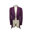 Image 1 : Joker Style Purple Tuxedo Costume Jacket