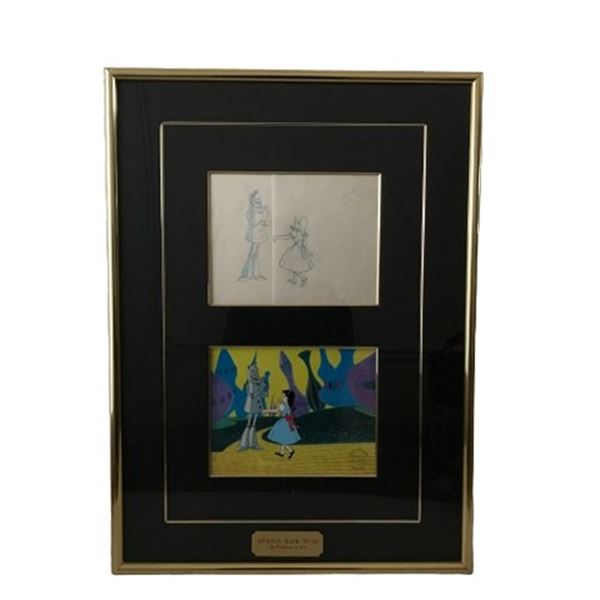 Filmation’s 1973 “Journey Back To Oz” hand drawn production cel & sketche