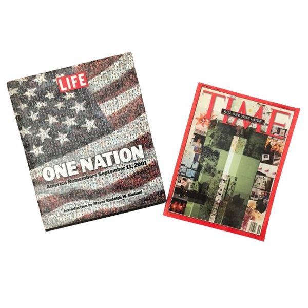 9/11 Time Magazine & One Nation Book