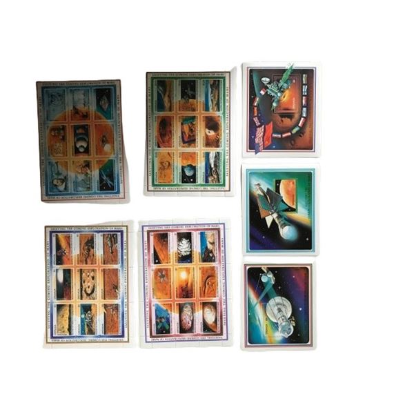 Saluting the Coming Exploration of Mars Stamp Collection