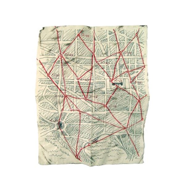 Falling Skies Lt. Demarcus (Daren A. Herbert) Map Movie Props