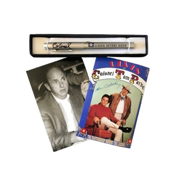 SAG/AFTRA Flashlight Pen with Elvis Presley Manager Signature