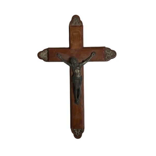 Father Stu Screen Used Hanging Cross Movie Props