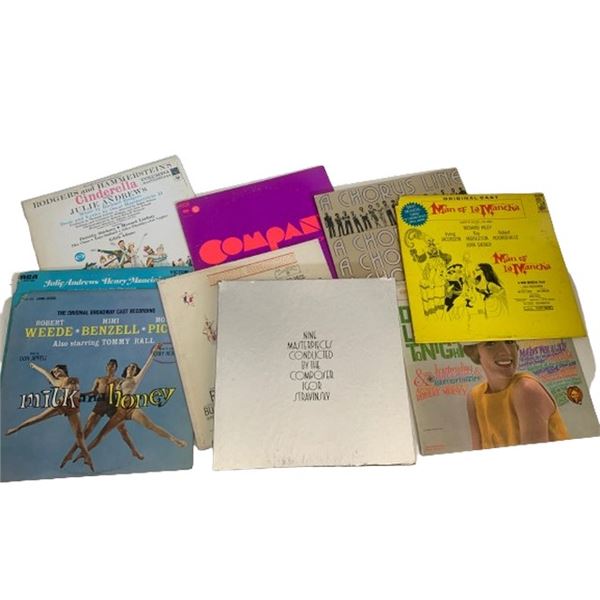 Broadway Musicals Vintage Records Collection