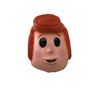 Flintstones Wilma Mascot Head