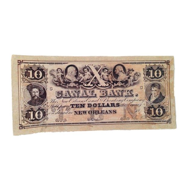 Django Unchained Canal Bank $10 Dollar Note Movie Props