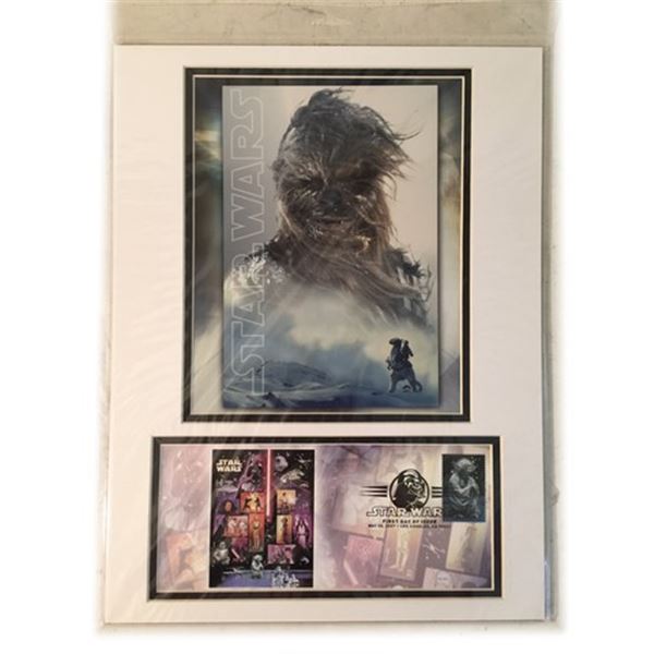 Stars Wars Promo Poster/Stamp Collectible Card
