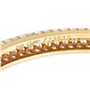 Image 2 : Cartier 18K Yellow Gold 13.11ctw Diamond Pave Bracelet