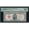 Image 1 : 1928C $5 Legal Tender Note PMG 66EPQ