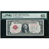 Image 1 : 1928 $1 Legal Tender Note PMG 65EPQ