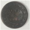 Image 1 : Canadian Large Cent 1898 VG Key Date