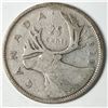 Image 1 : 1939 King George VI 25 Cents
