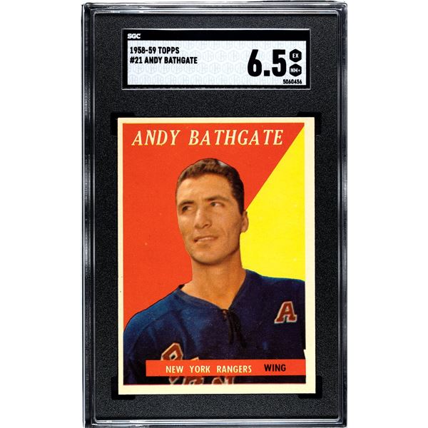 1958-59 Topps #21 Andy Bathgate (SGC 6.5)
