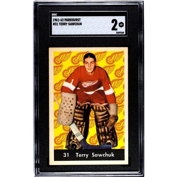 1961-62 Parkhurst #31 Terry Sawchuk (SGC 2)