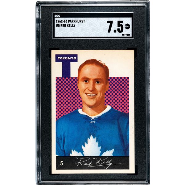 1962-63 Parkhurst #5 Red Kelly (SGC 7.5)