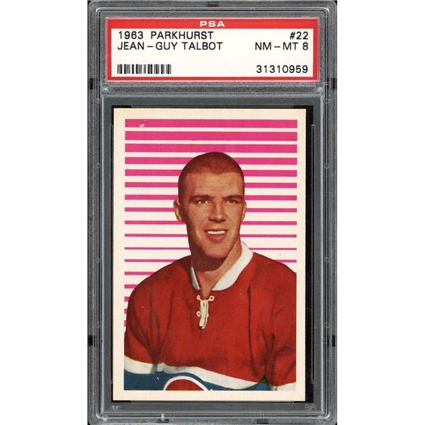 1963-64 Parkhurst #22 Jean Guy Talbot (PSA 8)