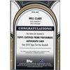 Image 2 : 2023 Topps Tier One Will Clark autograph #77/149